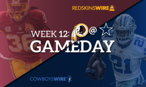 NFL Thanksgiving Schedule Redkins at Cowboys